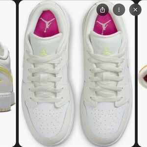 Air Jordan 1 Low GS – Size 3.5Y
Color: Sail / Light Laser Orange / White